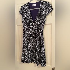 XIX palms dress. It’s a wrap dress that’s super flattering. worn it a few times.